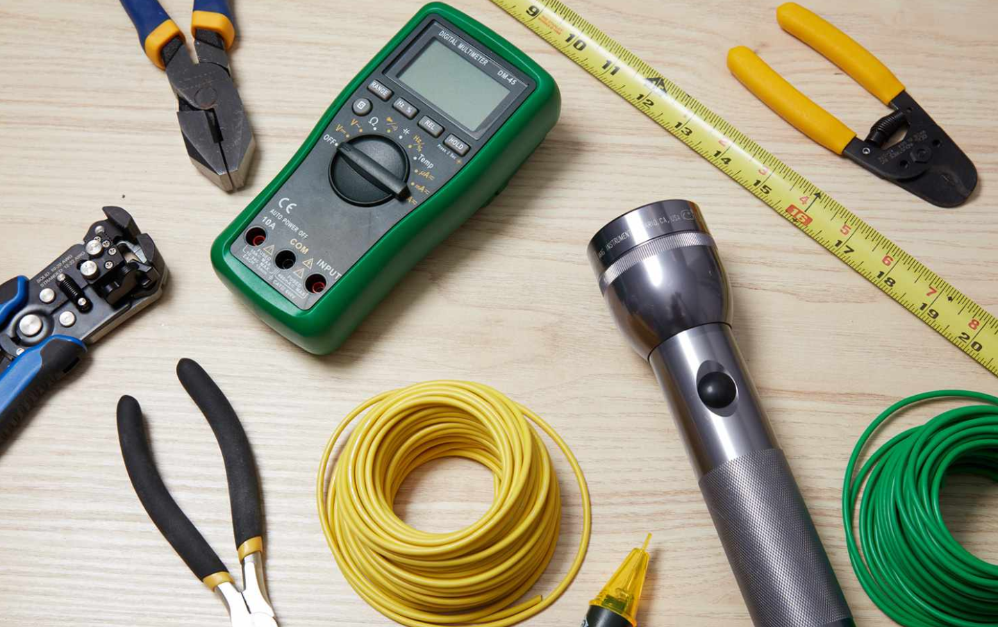 What tool is used to protect electrical installation cables?